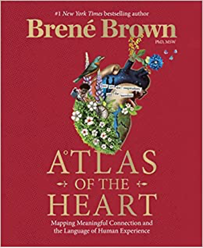 Cover of Brene Brown book "Atlas of the Heart"