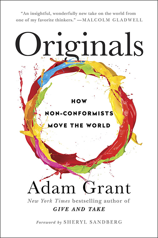 Book cover of "Originals" by Adam Grant