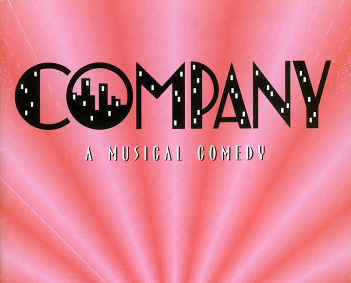 "Company" logo on a pink background