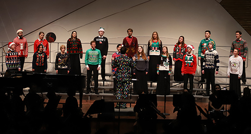 The Cal Poly Choirs perform in 2019.