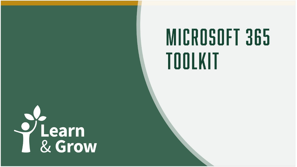 Microsoft 335 Toolkit Learn and Grow
