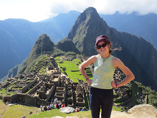 Cal Poly students program explore Machu Picchu as part of the Cal Poly in Peru program.