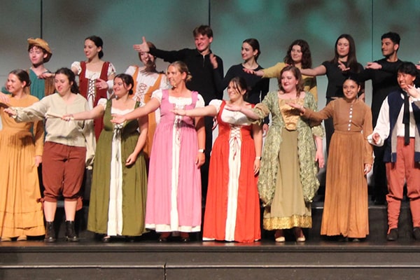 A performance of the Cal Poly's Student Opera Theater
