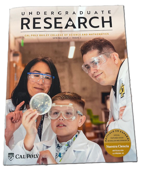 Image of the cover of the Undergraduate Research publication