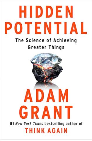 Hidden Potential book cover by author Adam Grant