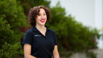 Lauren Barrera Reny, president of Cal Poly's Society of Hispanic Professional Engineers
