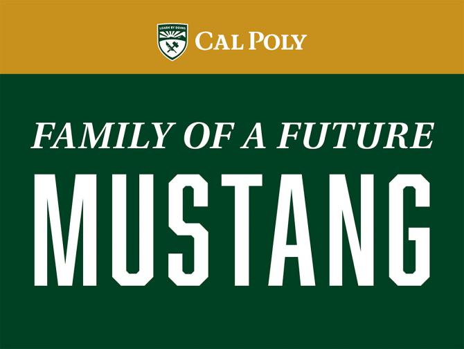 Reads Family of a Future Mustang