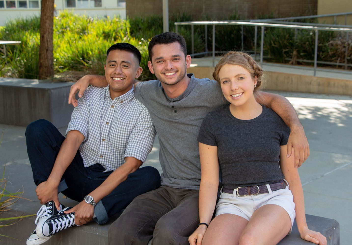 Jorge Coronel, Erik Valdez, Aubrey Scheibel