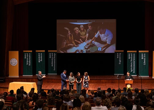 Cal Poly holds Fall Convocation 2022 in the PAC on campus