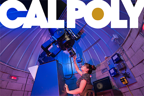 Cover of the winter issue of Cal Poly Magazine