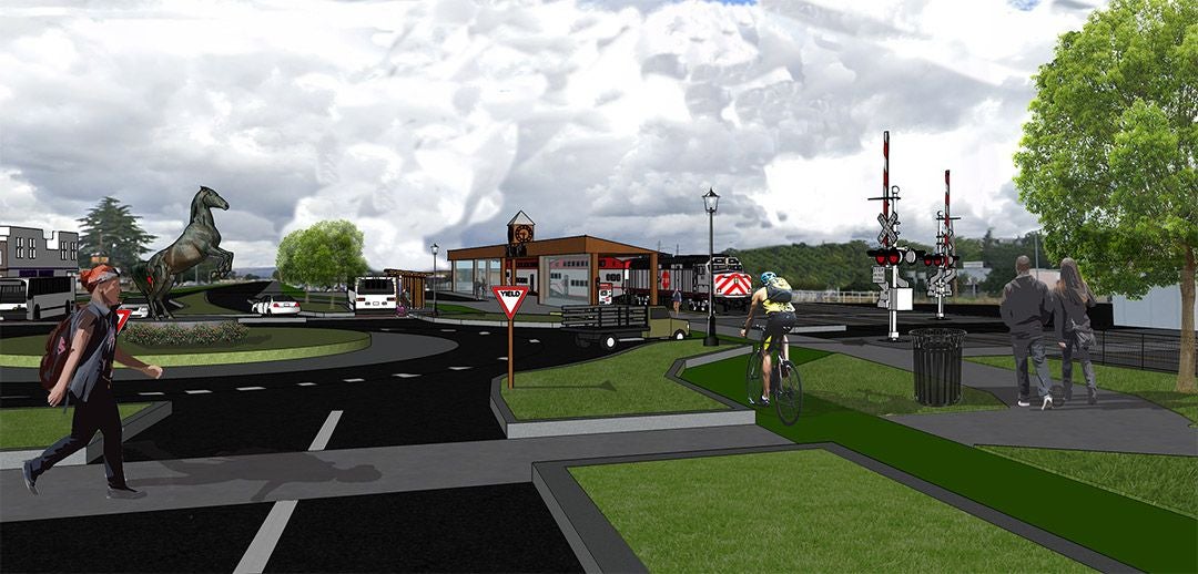 Cal Poly students concept for San Martin
