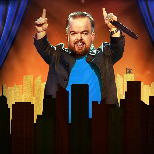 A promotional image of Brad Williams