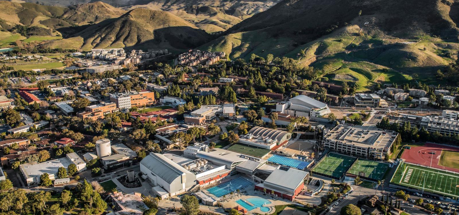 A view overlooking the Cal Poly campus
