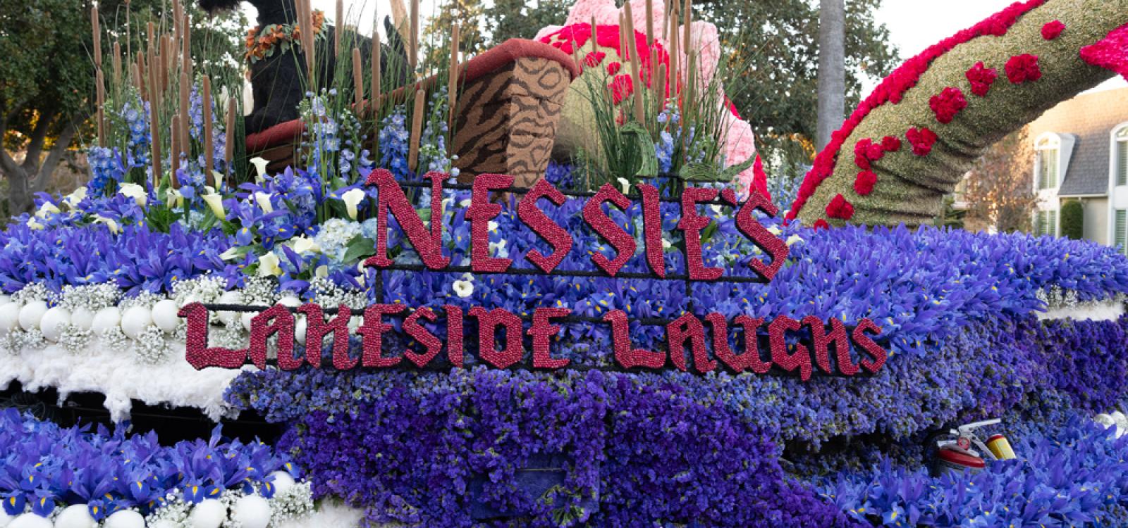 'Nessie's Lakeside Laughs' marks Cal Poly's 76th entry into the parade.