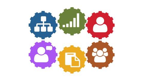 six graphics that illustrate skills for supervisors