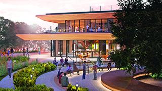 A rendering of the Student Success Center. 