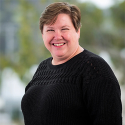 A headshot of Gerrie Hatten.