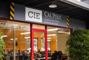 The front of the Cal Poly Center for Innovation and Entrepreneurship.
