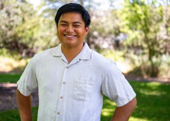 A portrait of student Marc Cabeliza.
